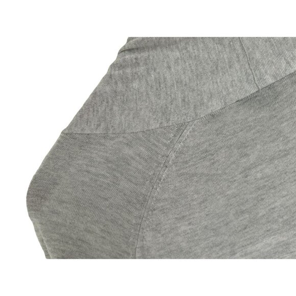 THEORY Cardigan Silk Blend Heather Gray Open Front Knitted Size Med - Picture 9 of 10